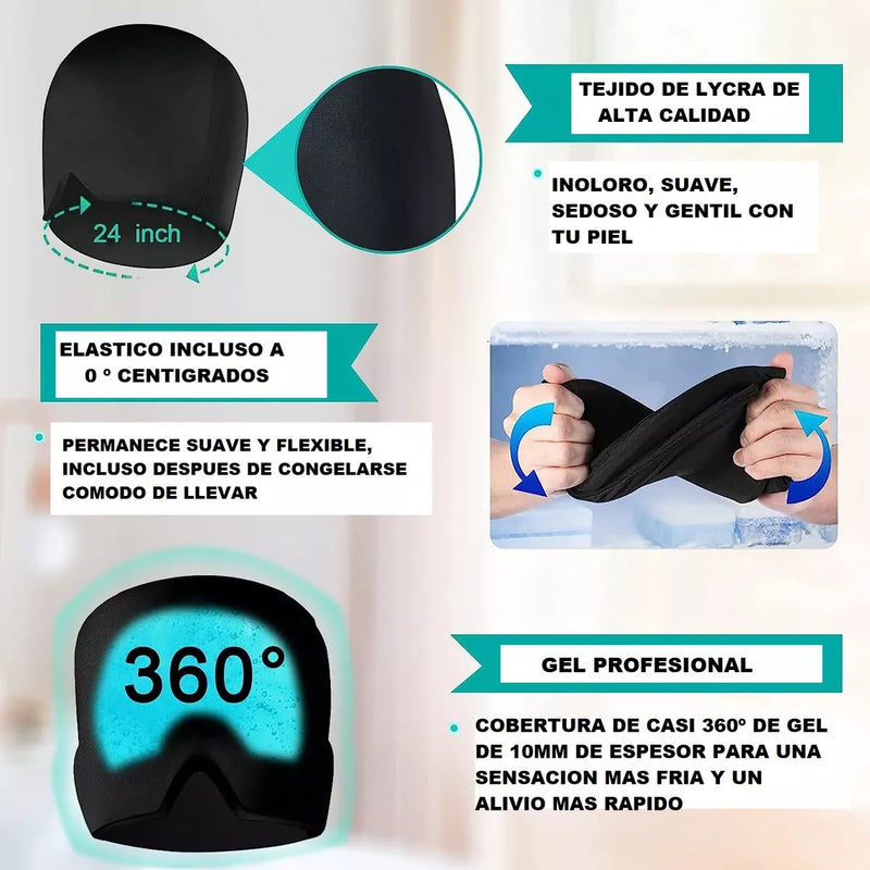 Gorro anti migraña
