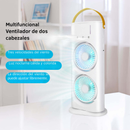 🌬️ Ventilador USB 3 en 1 con Luz LED y Humidificador