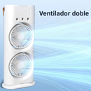 🌬️ Ventilador USB 3 en 1 con Luz LED y Humidificador
