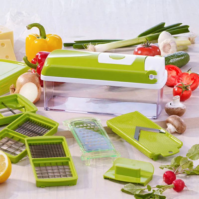 🥕 CORTADOR DE VERDURAS 16 EN 1 – ¡LA COCINA INTELIGENTE EMPIEZA AQUÍ!