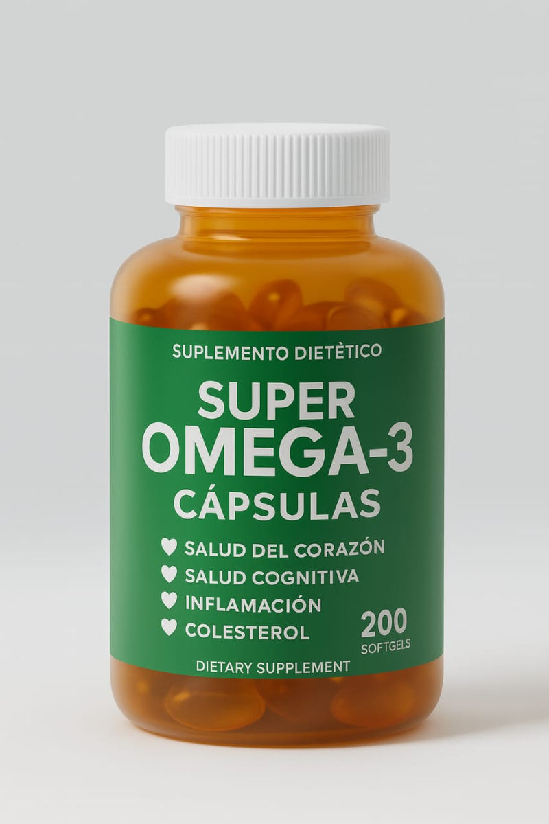 Omega 3 The Vitamin Shoppe 200 Capsulas